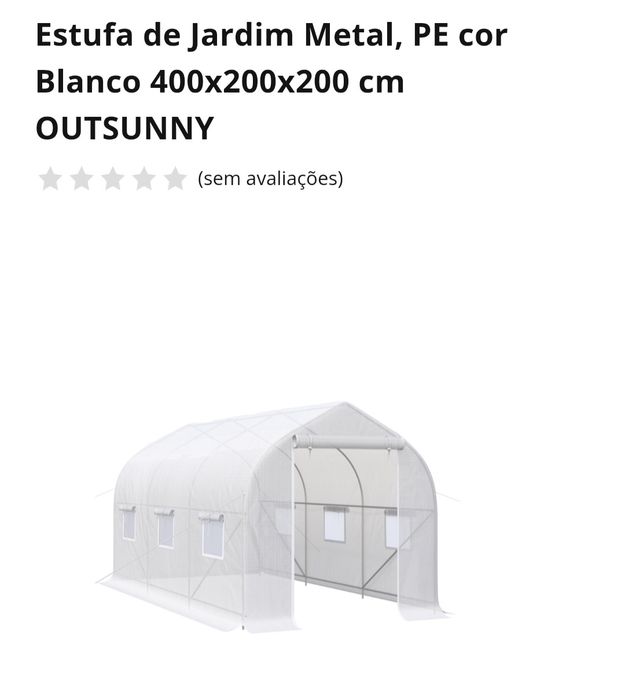 Estufa nova, ainda na própria embalagem. Preço é fixo.