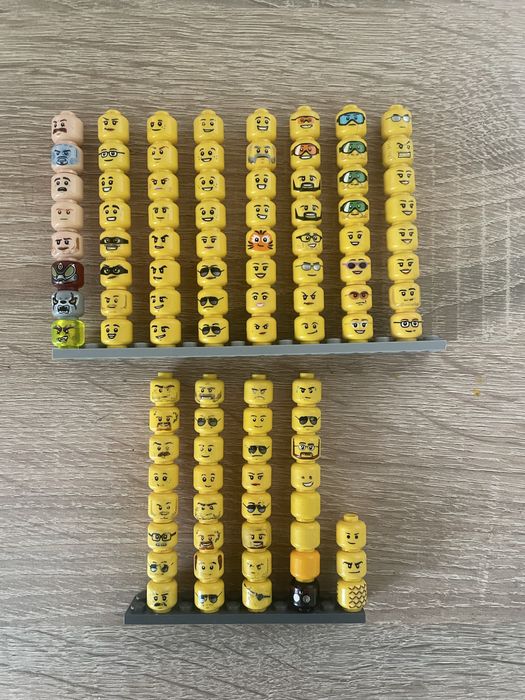 Лего торси, ноги, голови, аксесуари, минифигурки