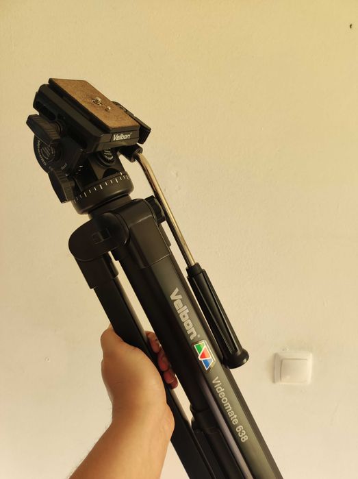 Tripé De Câmara Velbon Videomate 368