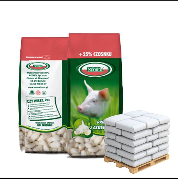 Koncentrat dla tuczników trzody z czosnkiem BIQgolden Neorol 1t