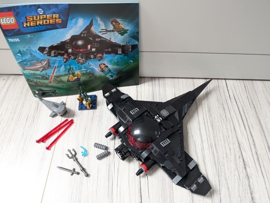 Lego Super Heroes 76095 Aquaman Atak czarnej Manty