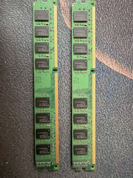 Lote 2x Memórias RAM DDR3 4GB Desktop (Total 8GB)