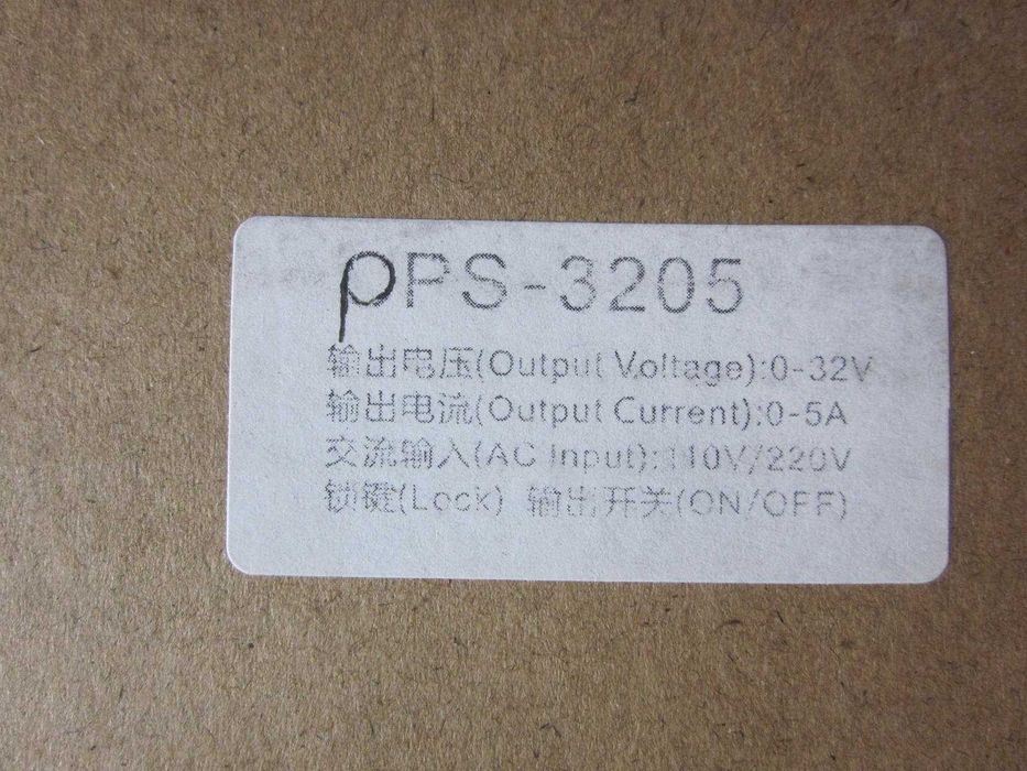 Програмований блок живлення Gophert PPS 3205 безшумний 30V 5A