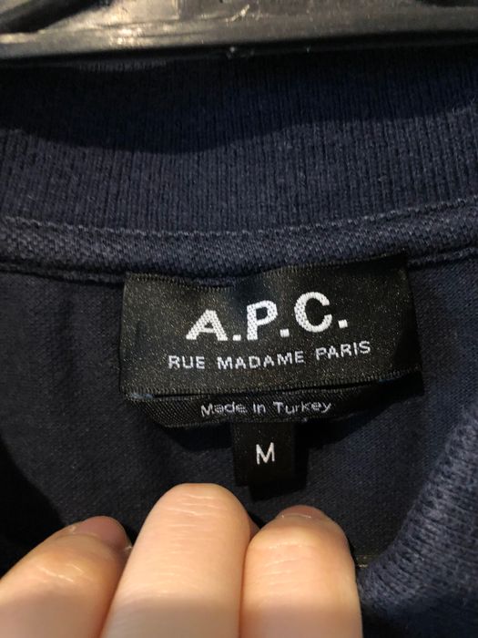 Koszulka Polo A.P.C. Logo