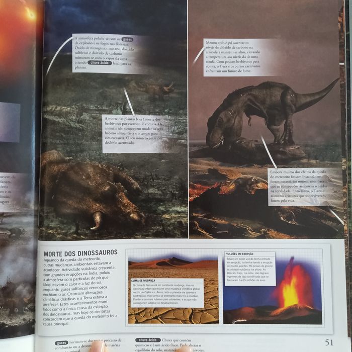 Espreita o mundo dos dinossauros/explorar