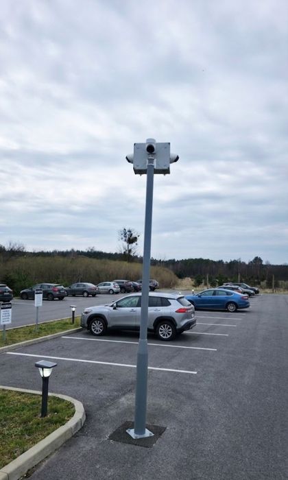 Monitoring kamery słup