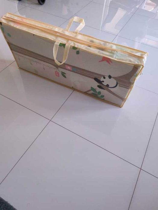 Bezpieczna Mata Edukacyjna Piankowa Dwustronna Składana Dla Niemowląt