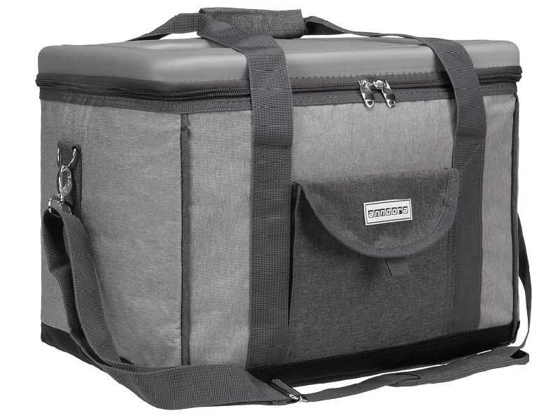 Сумка холодильник anndora світло-сірого кольору 40л