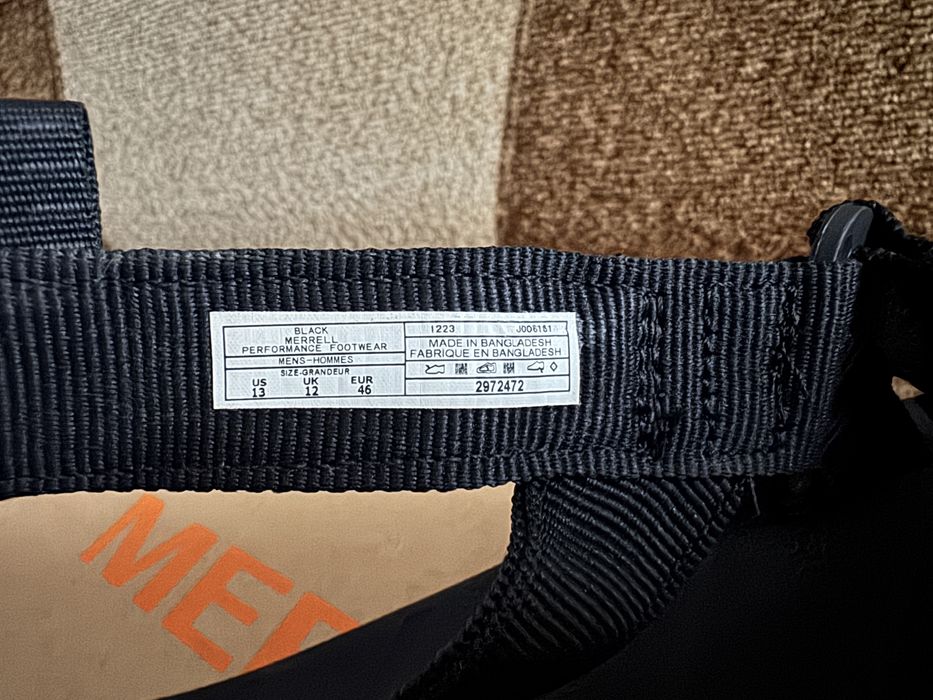 Трекінгові сандалі Merrell Speed Fusion Web Sport 31см оригінал