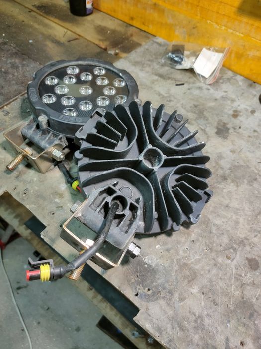 Faróis led off road