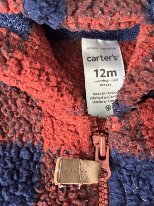 Чоловічок, комбінезон, фліс, для хлопчика, дівчинки, carters, 74-80