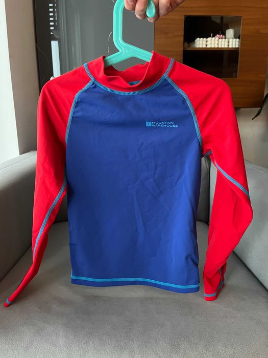 Koszulka do pływania długi rękaw UV 50+ Mountain Warehouse 110-116cm