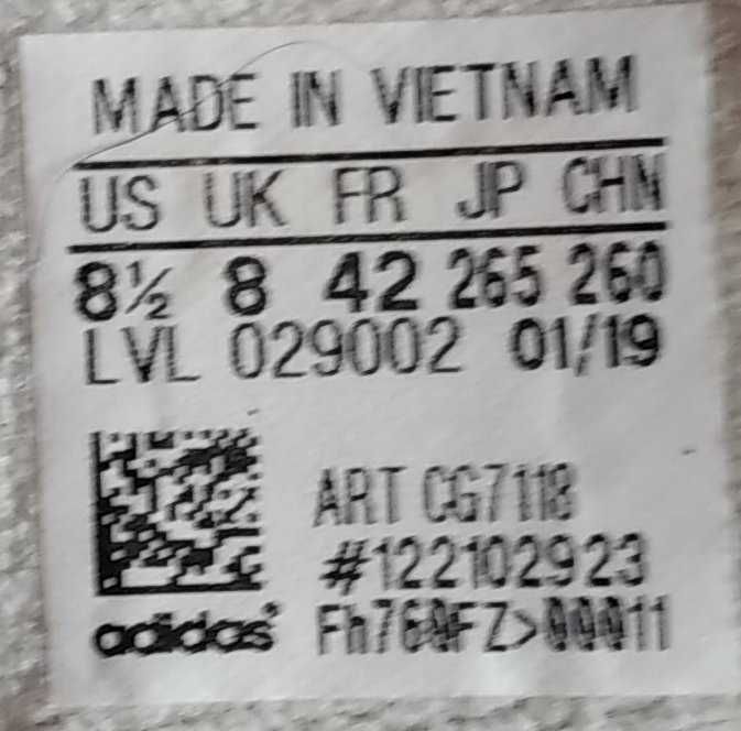 buty 42 adidas yung-1 cg7118 #88