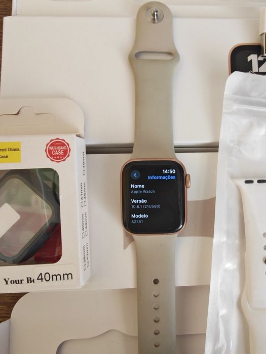 Apple Watch Se 2020 40MM GPS Gold/Rosa Aceito Retomas