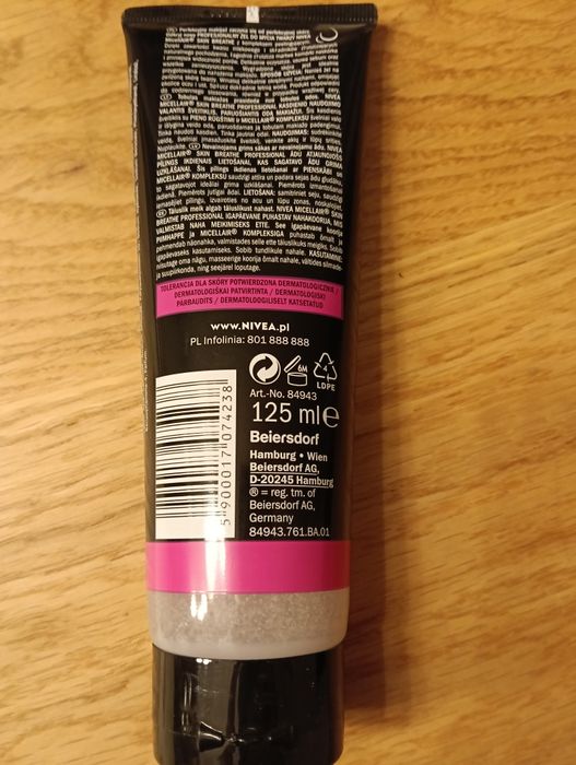 Żel do twarzy Micellair Nivea