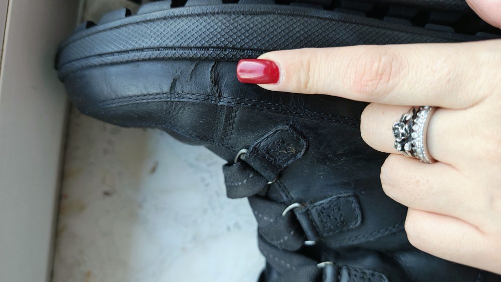 Śniegowce Timberland r 39 skórzane