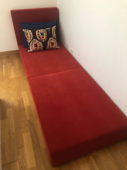 Chaise/cama em tecido - 76x200