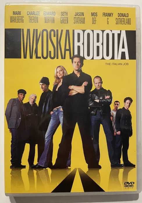 8 filmów DVD - Włoska robota, Torque, Rozgrywka, Depeche Mode, Tristan