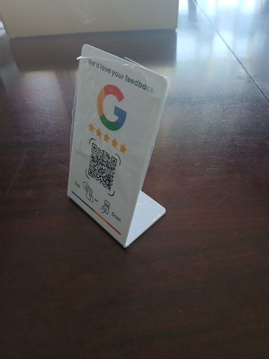 Placa feedback Google