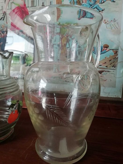 Jarros em vidro x3 - Design Português - Íconos dos anos 70