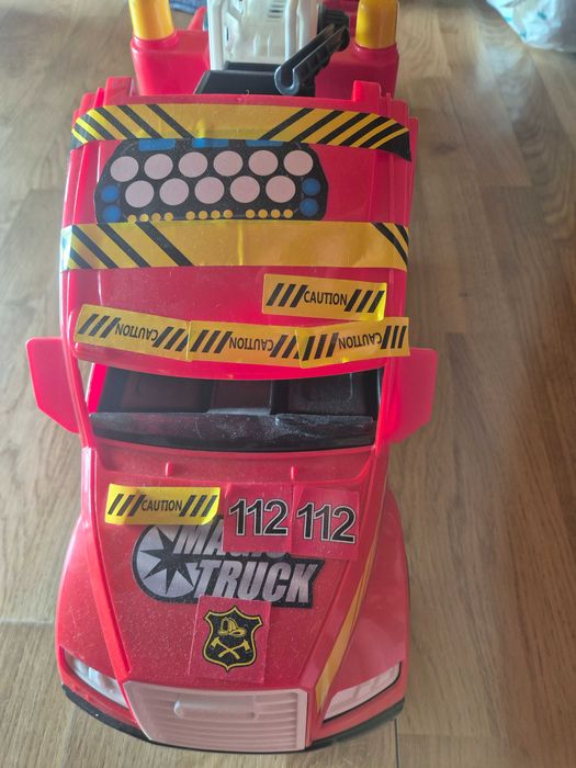 Autko wóz strażacki