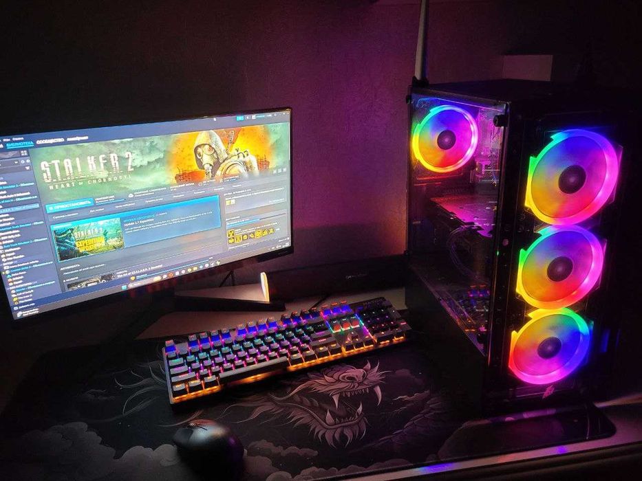 Ігровий комп'ютер | INTEL Core i5 12400F  | RTX 4060 8Gb ТОРГ!