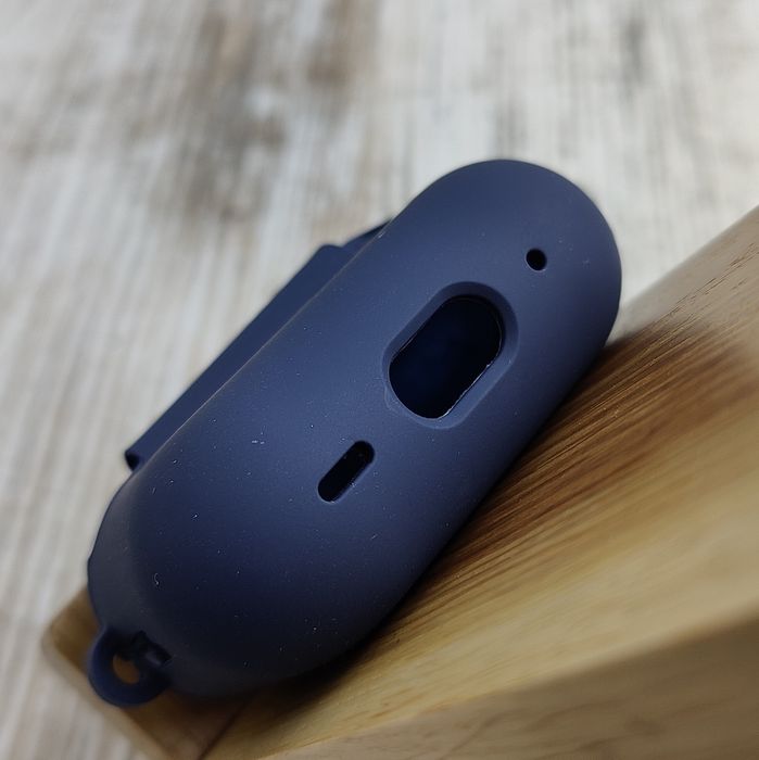 Чехол Silicone Case на AirPods Pro 2. Карабин. Микрофибра. Чохол