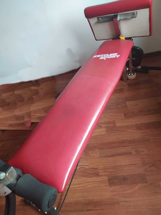 Banco de Exercícios Kettler Sport – Multifuncional modificado.