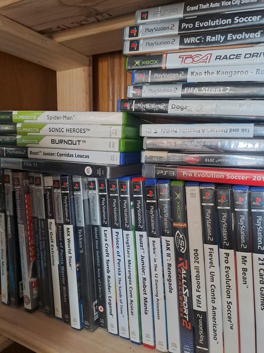 Jogos PS2/3 antigos