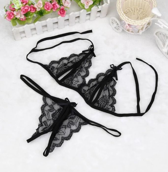 Komplet bielizny damskiej M