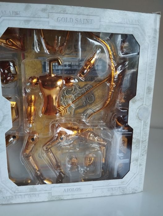 Figura Bandai Cavaleiros do Zodíaco Sagittarius Aiolos