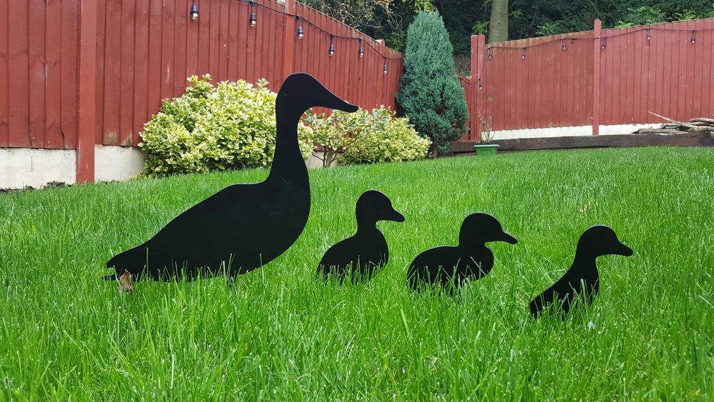 Ozdoba Ogrodowa, Pomysł na Prezent, Zwierzęta, Kaczki, Kot, Upominek