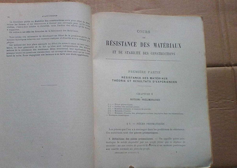 Cours de résistance des matériaux et de stabilité