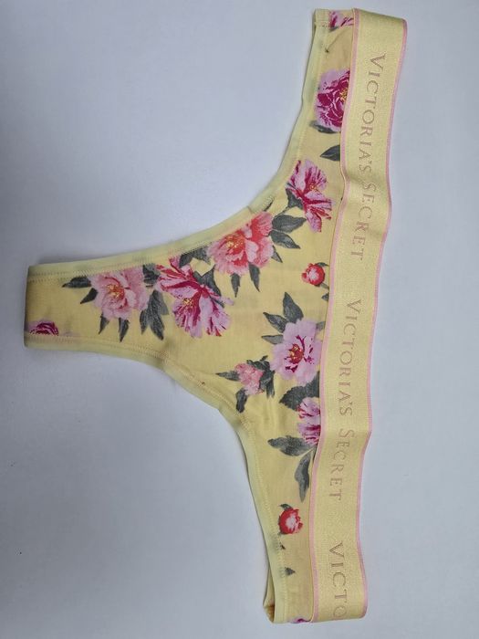 Stringi zolte Victoria's Secret S nowe