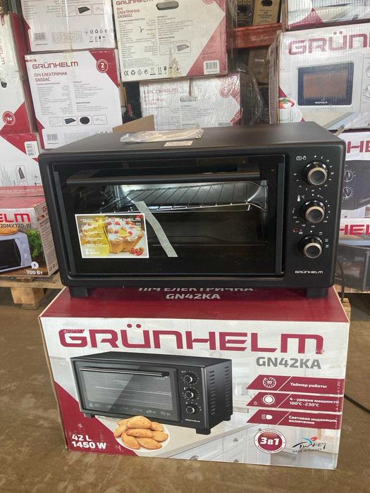 Піч електрична - GN42KA (чорний) 42л (GRUNHELM)