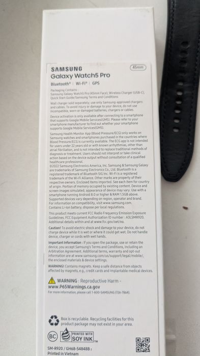 Смарт часы Samsung Galaxy Watch 5 Pro Black