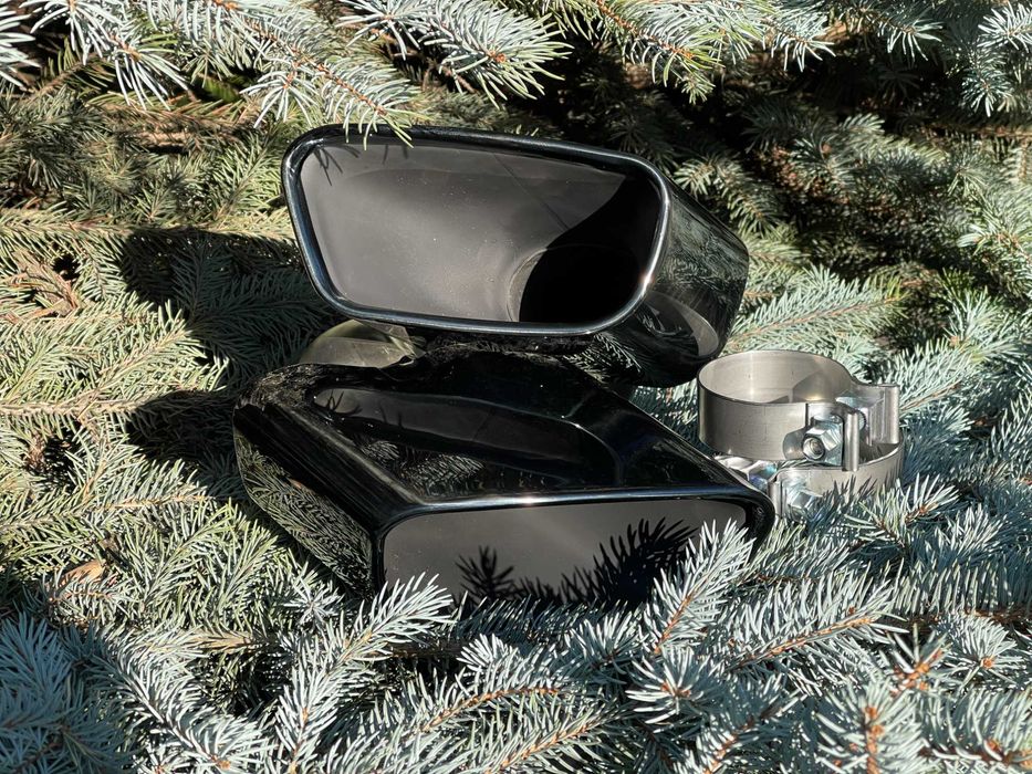 Насадки на выхлоп BMW X5 F15 M Sport Paket Черные