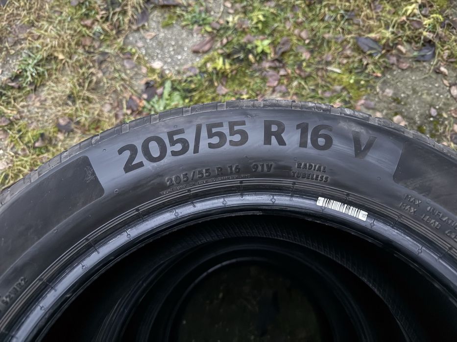 Opony Continental EcoContact 6 205/55/16- jak nowe