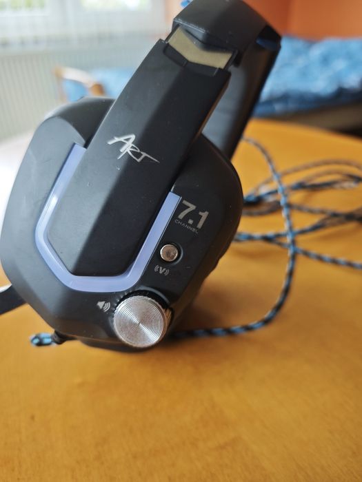 Słuchawki gamingowe USB 7.1 Art podświetlane LED