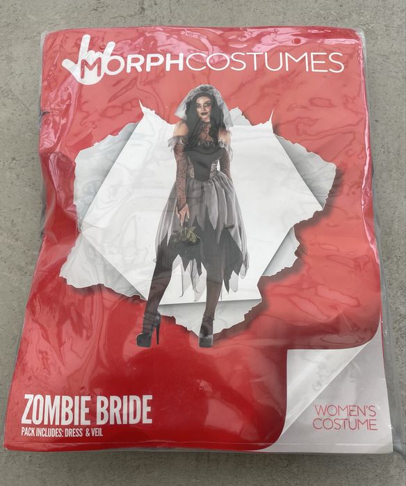 Kostium przebranie roz.XL Panna Mloda Zombie halloween