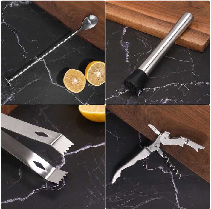 Zestaw Barmański Do Drinków Shaker 11El