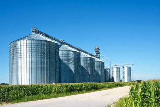silos zbożowy lejowy nowy 93,8 m³ / 73,16 T – transport + montaż