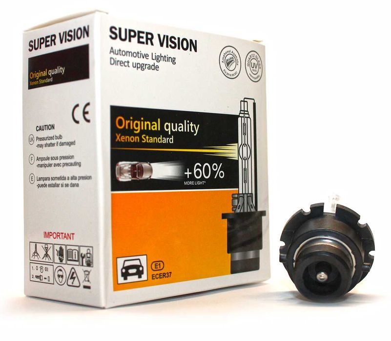 Лампа ксенонова D2S 35W Super Vision лампи бі ксенон штатні HID