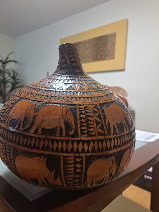 Decoração tudo artesanal