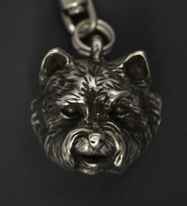 West Highland White Terrier naszyjnik posrebrzany Art-Dog