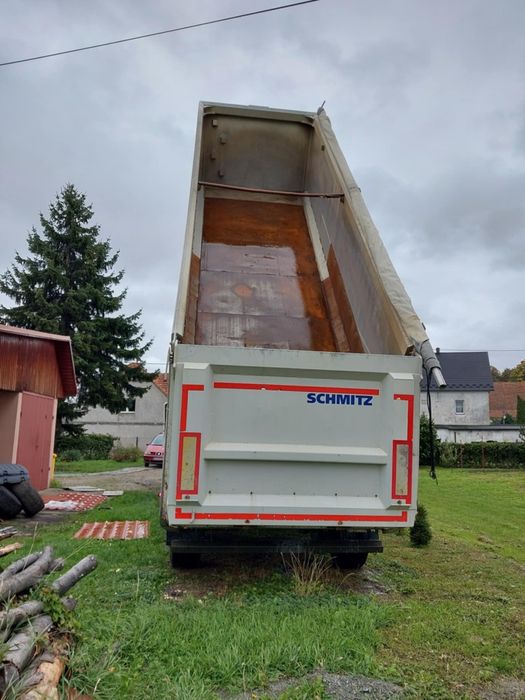 Scania R420 zestaw, naczepa Schmidt 33m3