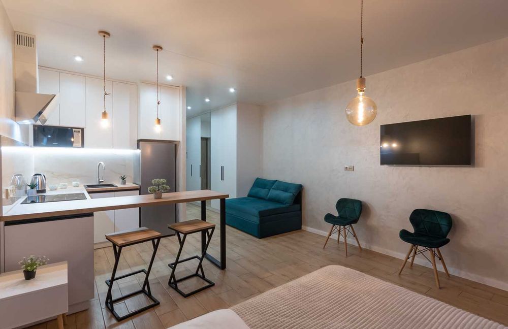 Затишна квартира у будинку з Укриттям - подобово, Бажана, 17.