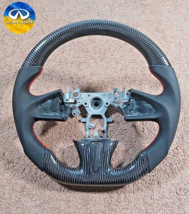 Руль карбон углеродного волокна INFINITI Q50 Q60 инфинити