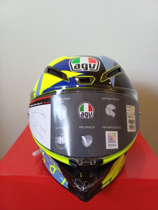 Agv pista GP RR edição limitada VER 46 ca