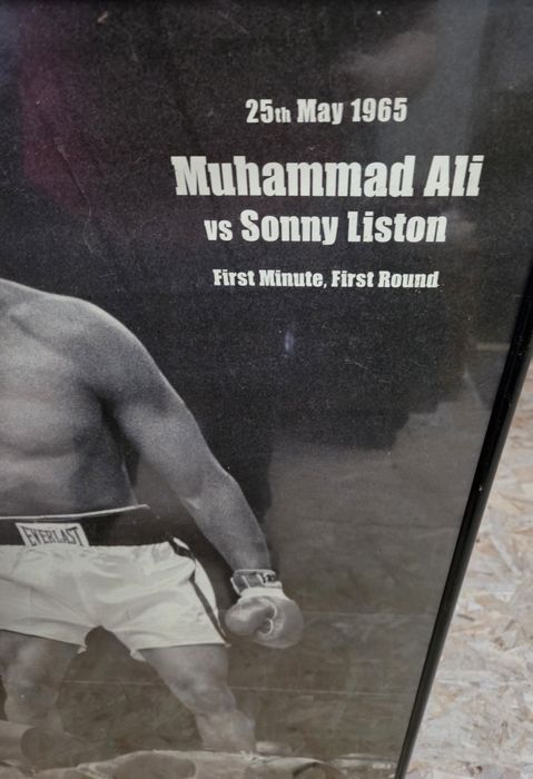 Plakat MUHAMNAD ALI vs Sonny Liston